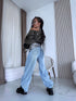 Jeans pants "CHEWY" T265-56 - LIGHT BLUE